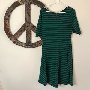 Jersey swing dress